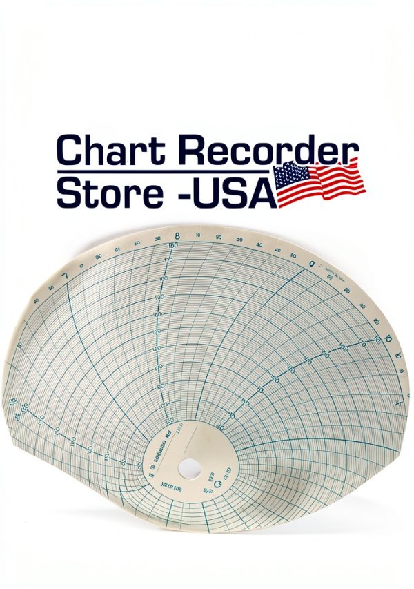 Circular Chart Paper 100 Sheets Industrial Temperature-1