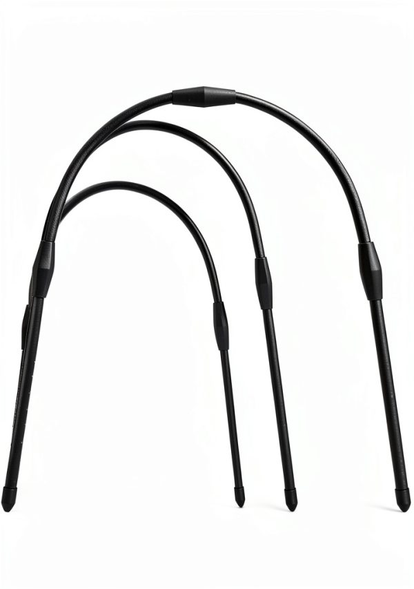 MiShu Greenhouse Hoops Black Detachable Plant Cover Frame-3