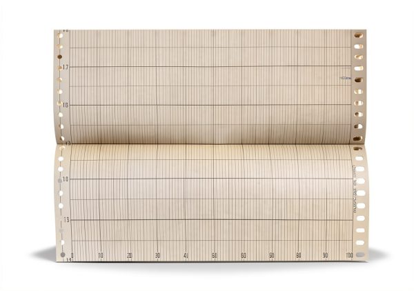 Yokogawa Chart Paper B9573AN 200mm Z Fold Recording-0