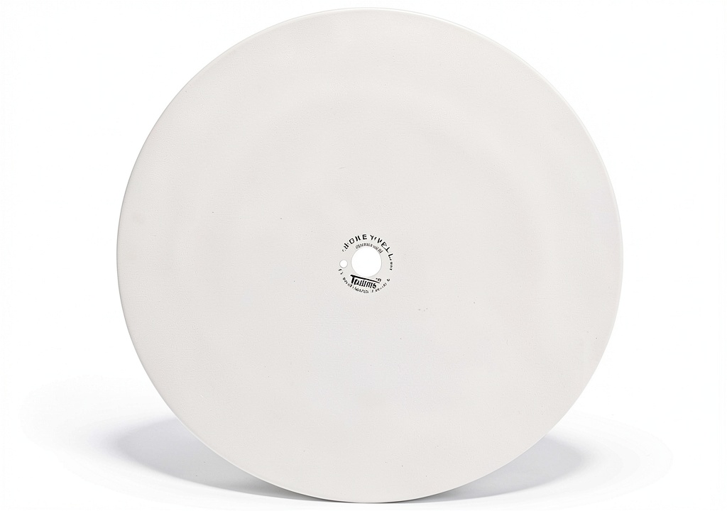 Graphic Controls circular chart paper displayed on an industrial recorder