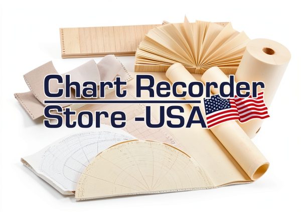 Circular Chart Paper 100 Sheets Industrial Temperature-2