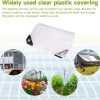 NoderLoya Greenhouse Plastic Cover Clear Heavy Duty-7