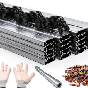 Anmeiji Greenhouse Spring Wire Channel Kit Secure Plastic-0