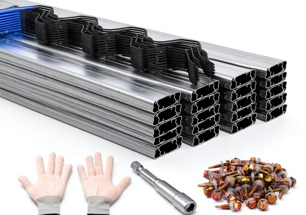 Anmeiji Greenhouse Spring Wire Channel Kit Secure Plastic-0