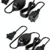 TobeBright Plug In Dimmer Switch ON OFF Touch Control-0
