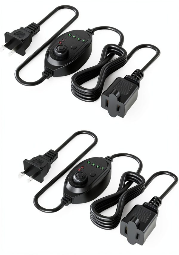TobeBright Plug In Dimmer Switch ON OFF Touch Control-0