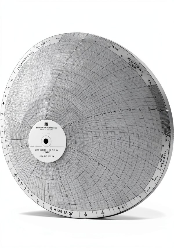 Graphic Controls Circular Chart Paper Round Industrial Use-0