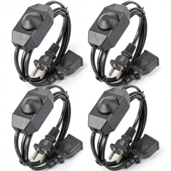 Macarrie Plug In Dimmer Switch Easy Installation Energy-0