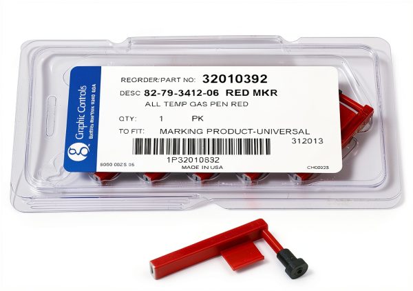Graphic Controls Red Fine Point Circular Chart Pen-0