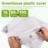 NoderLoya Greenhouse Plastic Cover Clear Heavy Duty-2