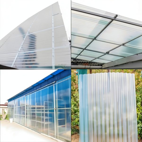 Polycarbonate Greenhouse Covering Plastic Panels DIY-1