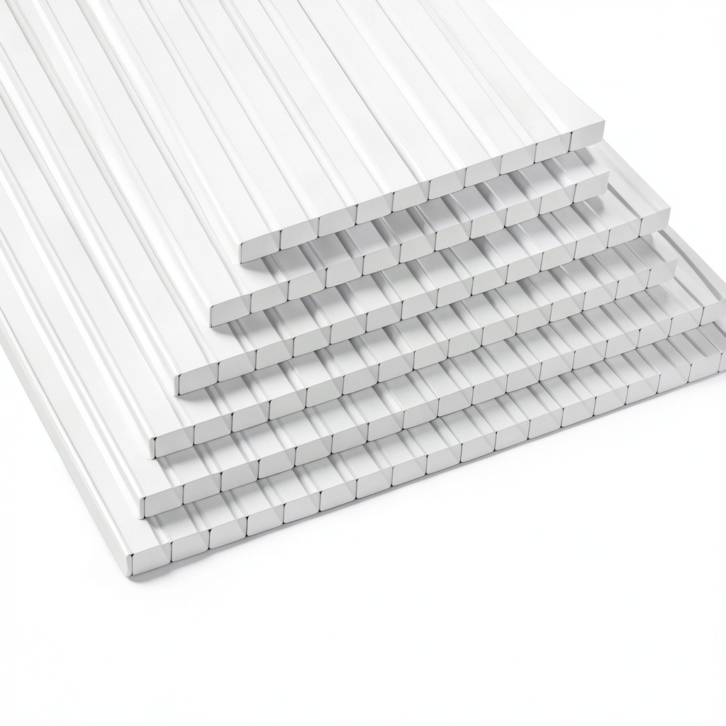 Installing XISOCO Polycarbonate Greenhouse Panels Durable Weather on a wooden workbench