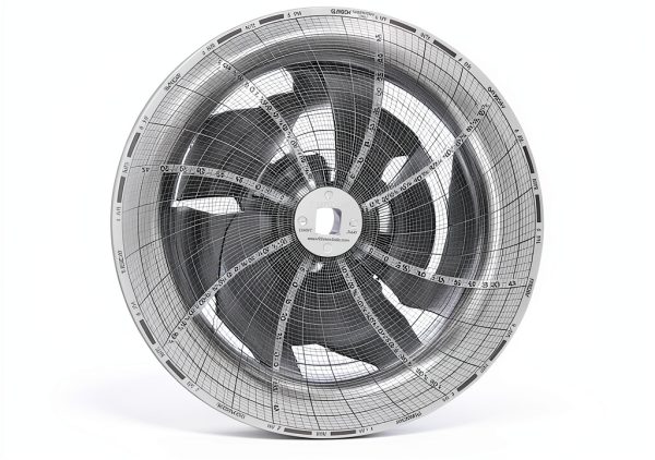 Thomas Scientific Circular Chart Paper C663 Industrial-0
