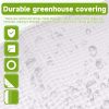 NoderLoya Greenhouse Plastic Cover Clear Heavy Duty-3