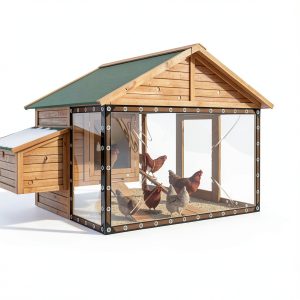 VITASHYNX Clear Waterproof Tarp Greenhouse Covering Plastic-0