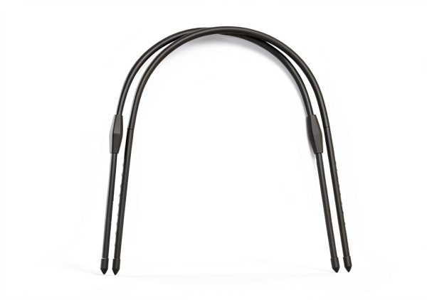 MiShu Greenhouse Hoops Black Detachable Plant Cover Frame-1