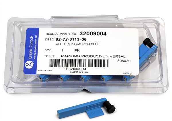 Graphic Controls Static Pens Blue Chisel Industrial Chart-0