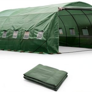 BPS Greenhouse Cover Durable PE Weather Resistant Plant-0
