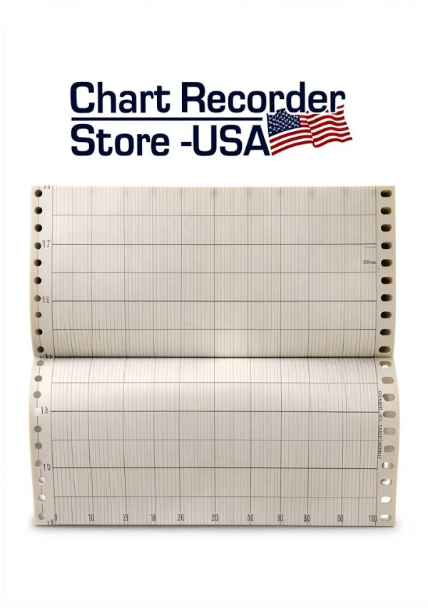 Yokogawa Chart Paper B9573AN 200mm Z Fold Recording-2