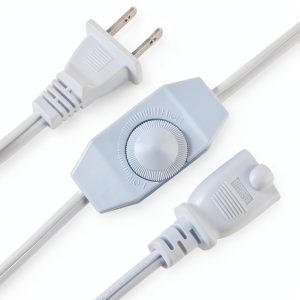 Rotating Dimmer Cord Leymays Lamp White Extension-0