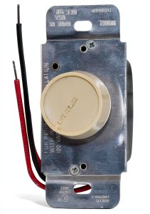 Lightolier Rotary Dimmer Switch Ivory-0