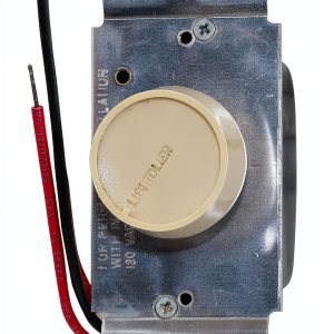 Lightolier Rotary Dimmer Switch Ivory-0