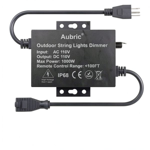 Aubric Outdoor Dimmer 110V Plug-In LED Control-0