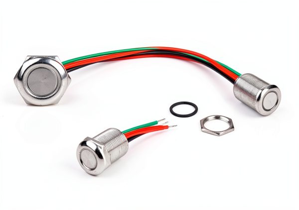 Ulincos Push Button Switch 24V 7A Steel-5
