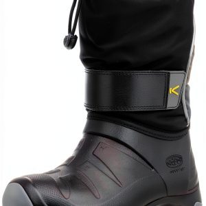 KEEN Kids Hiking Boots Waterproof Black Steel Grey Size 10 Little Kid-0