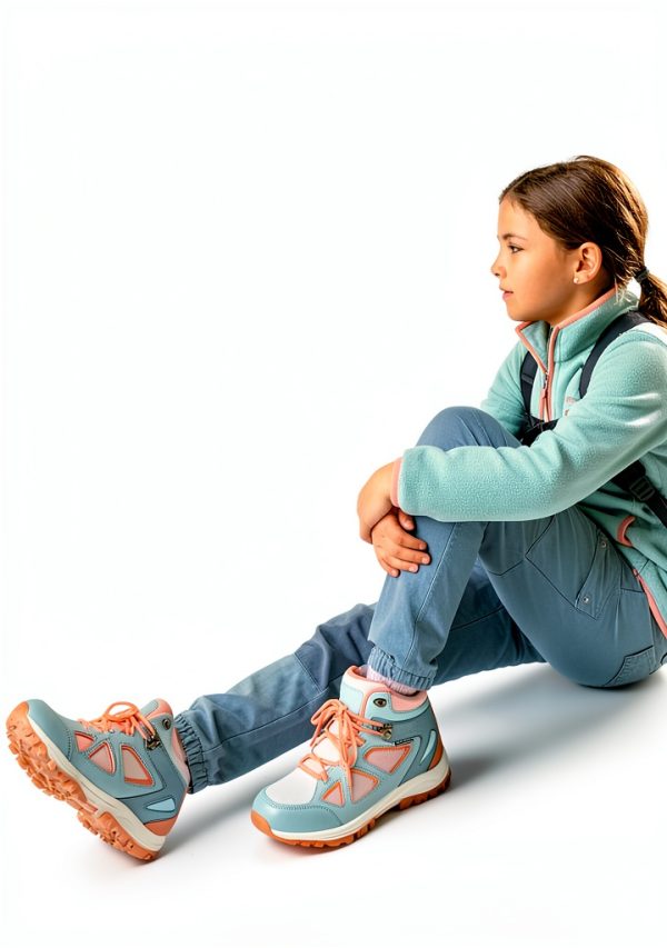 Kids Hiking Boots R CORD Waterproof Ankle Support Outdoor Sneakers-6