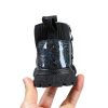 Girl Stylish Glattering Snow Boots Fleece Lined Hiking Boot Lug Sole-8