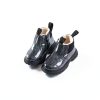 Girl Stylish Glattering Snow Boots Fleece Lined Hiking Boot Lug Sole-3
