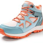 Kids Hiking Boots R CORD Waterproof Ankle Support Outdoor Sneakers-0