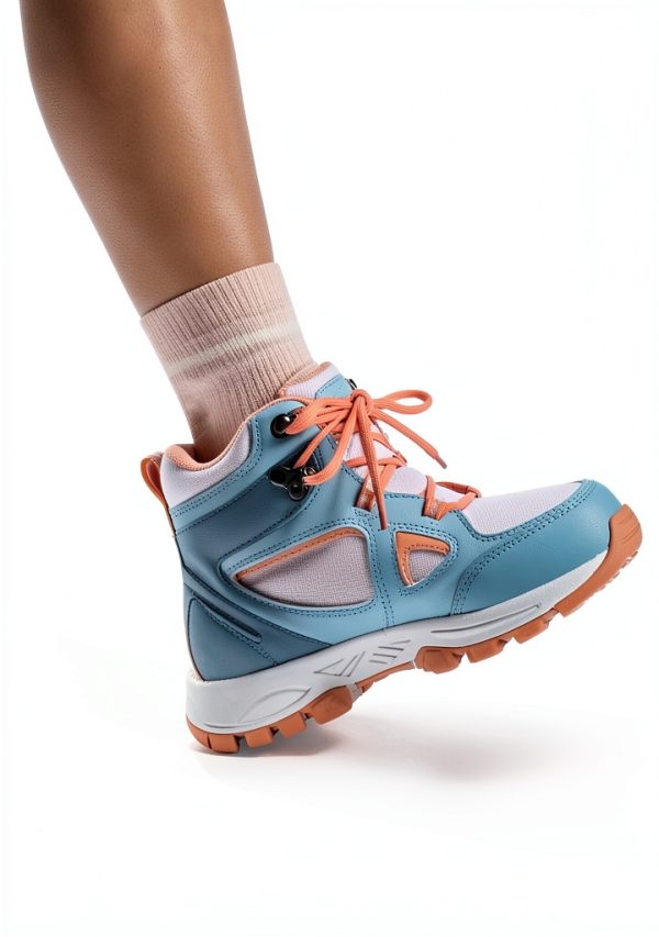 Kids Hiking Boots R CORD Waterproof Ankle Support Outdoor Sneakers-3