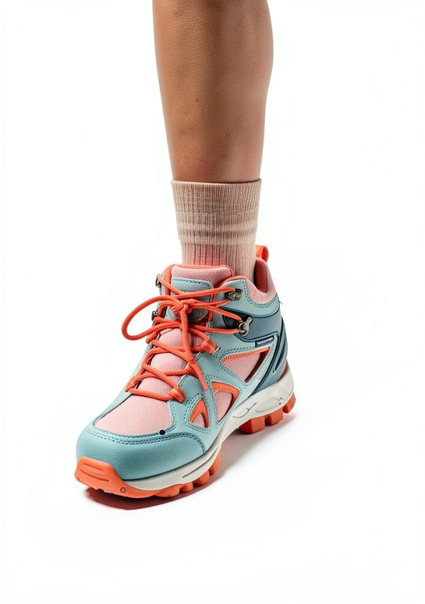 Kids Hiking Boots R CORD Waterproof Ankle Support Outdoor Sneakers-1