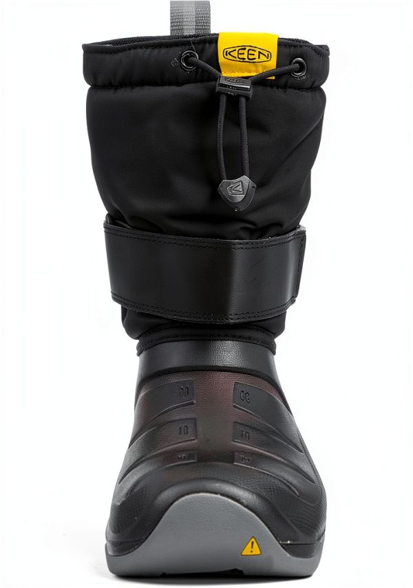 KEEN Kids Hiking Boots Waterproof Black Steel Grey Size 10 Little Kid-1