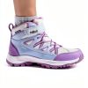 Girls Hiking Boots R CORD Waterproof Durable Kids Boots with TPR Grip-4
