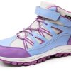 Girls Hiking Boots R CORD Waterproof Durable Kids Boots with TPR Grip-0